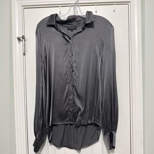 Generation Love Charcoal Button Down Shirt